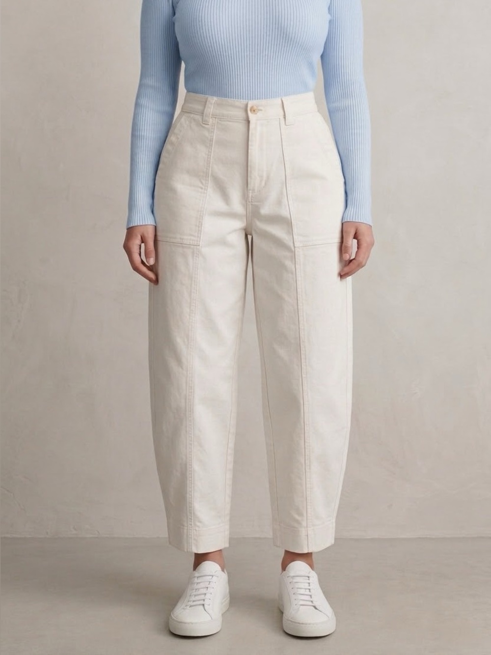 Old Navy Barrel Leg High Rise Pants